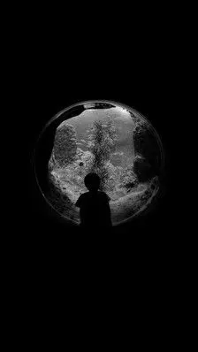 iphone黑色简约壁纸