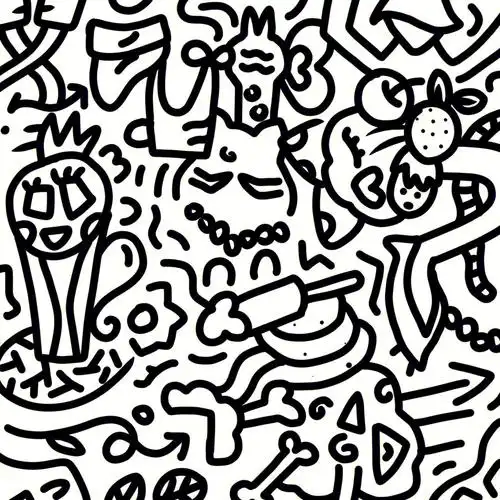 只此黑白|涂鸦艺术