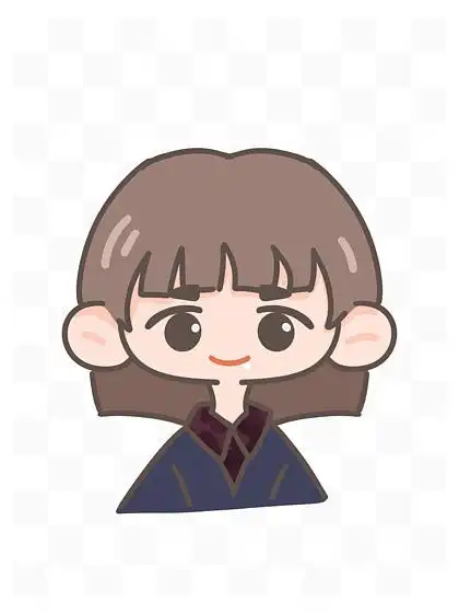 平面原创可爱 i>短 /i> i>发 /i>小女孩