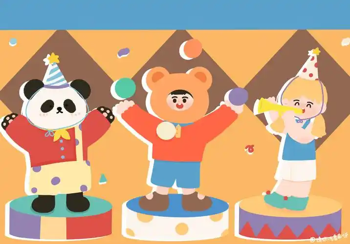 可爱风萌物手绘电脑桌面壁纸