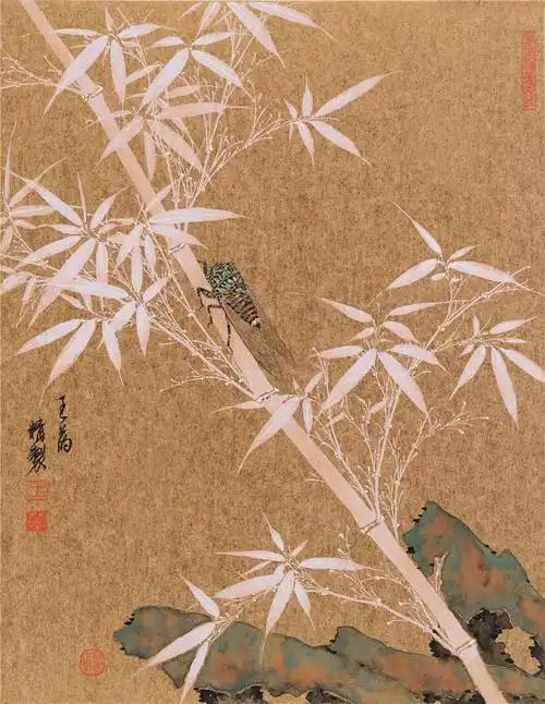   王菂 作品名称 萧然凉影印窗纱 作品分类 国画