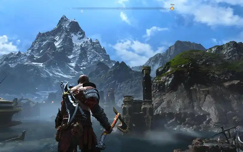 ps5 索尼电视游玩战神4流程64 4khdr60帧