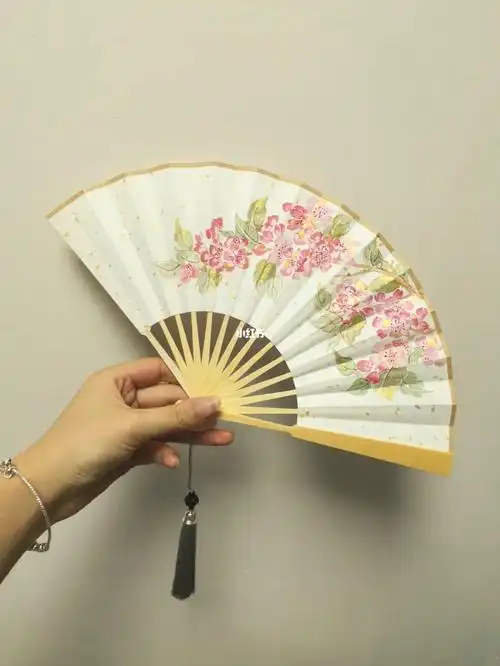 六寸樱花小扇子