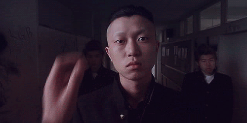 《热血高校》打架校园帅哥gif动图_动态图_表情包下载_soogif