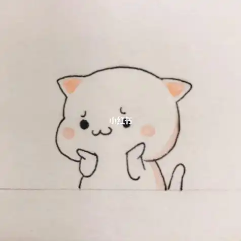 蜜桃猫的可爱简笔画手账