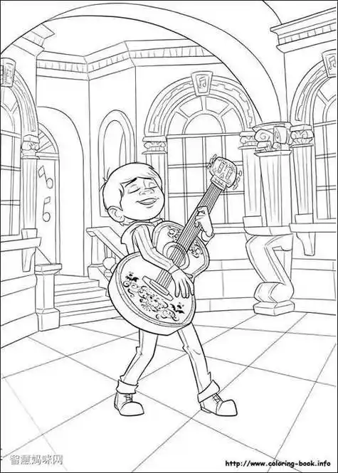 这些画想必大家一看就知道是彩铅《寻梦环游记》终于画完了手绘插画