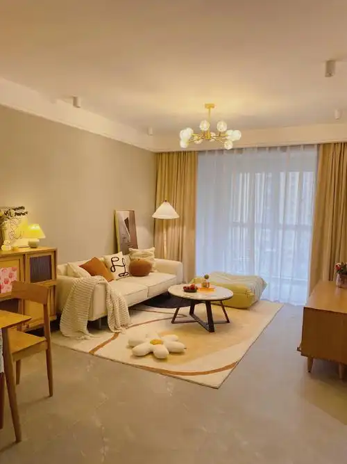 奶咖加太空漫步的配色清新又温馨还有双眼皮吊顶太爱了