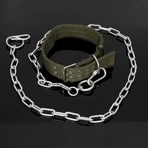 170cm3mm送项圈狗链子项圈大型犬铁链子加粗防咬罗威纳比特狼狗德牧