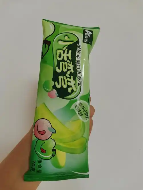 雪糕冷饮篇奥雪小舌弯弯蜜桃苹果口味