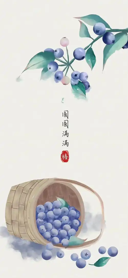 清新淡雅的古风插画