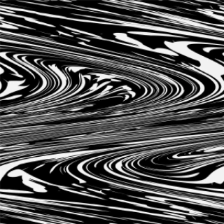 水波纹黑白