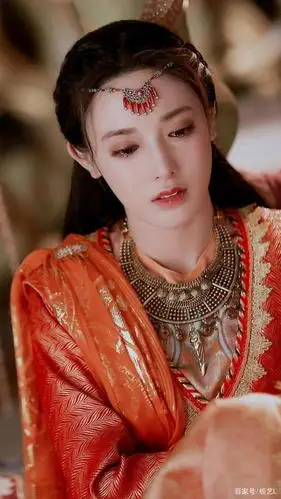 古装女神小枫红衣最美,不接受反驳