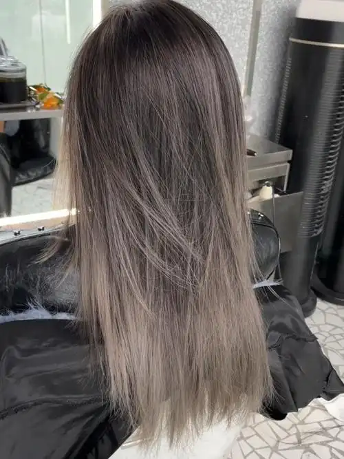 谁说巴黎画染就直发好看的我说都好看