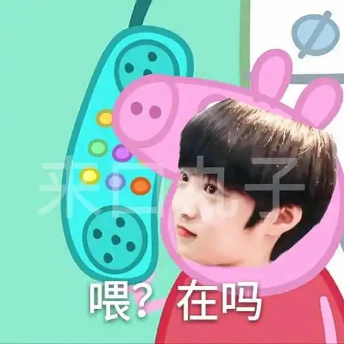 刘耀文小猪佩奇自制表情包