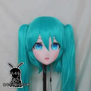 【兔子】kigurumi头壳/kigurumi面具成品展示,初音未来成品展示