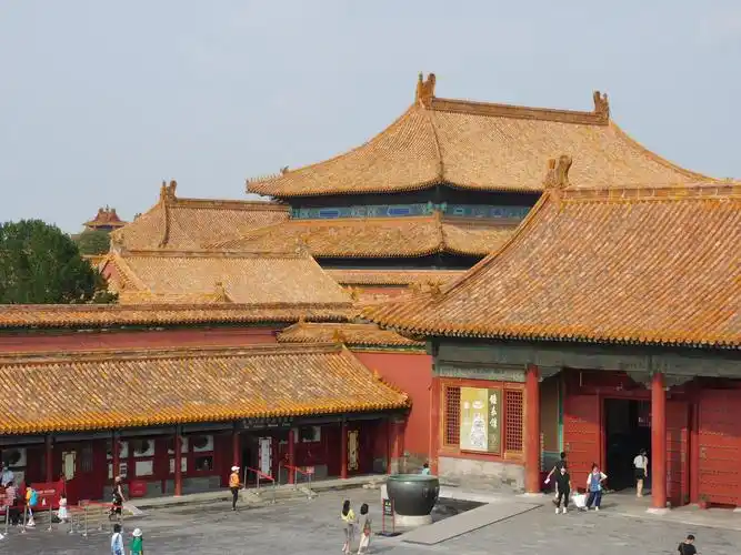 故宫琉璃屋顶群