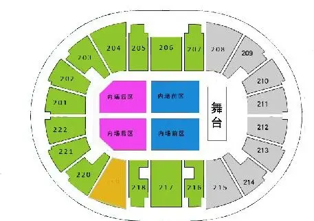 3 adam的演唱会梅赛德斯奔驰文化中心的位置哪里最好?