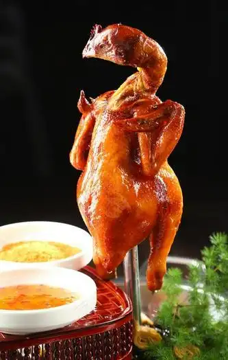 烤鸡皮图片 - 菜鸟图库