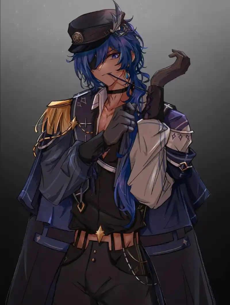 两个人的军阀装真的太帅了!  画师:阖穷