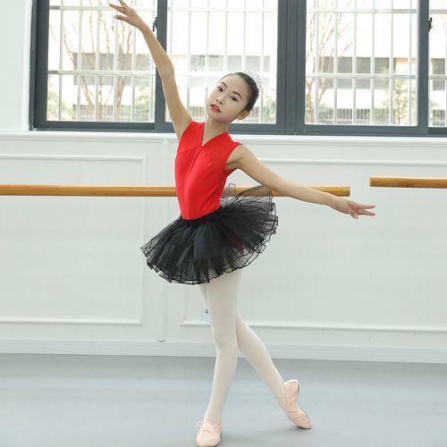 幼儿童舞蹈练功服装女童少儿夏季女孩裙宝宝基本功民族体操形体衣