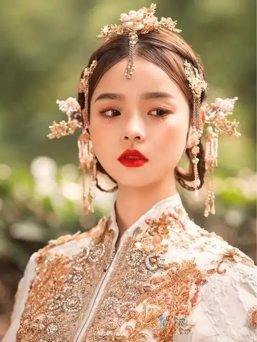 新娘发型2021年,时尚girl!