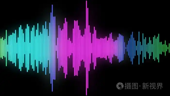 音频频谱辉光 04