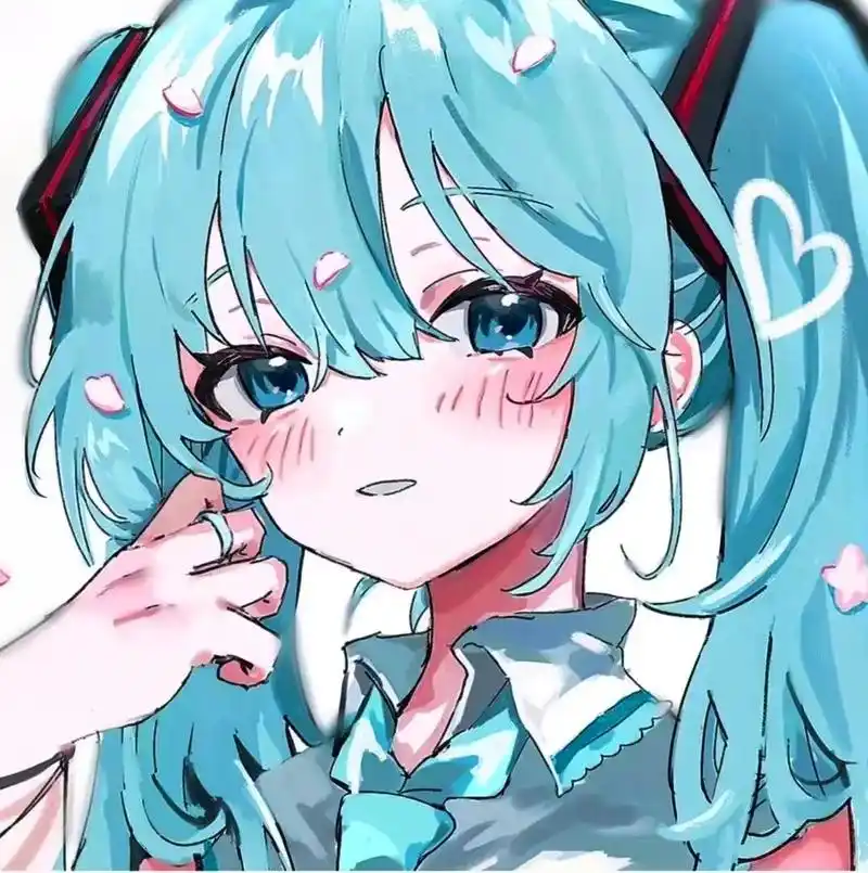 初音未来 #二次元 #头像#miku #可爱 - 抖音