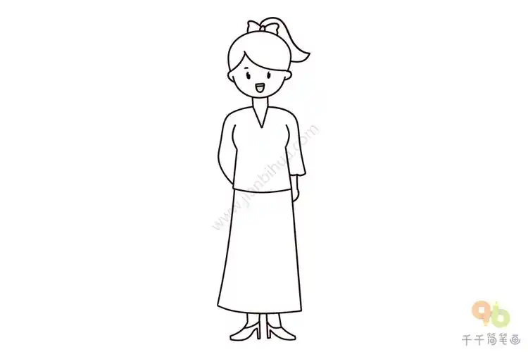 aunt英文单词阿姨 aunt幼儿启蒙英语,宝宝英文认知,儿童学英语简笔画