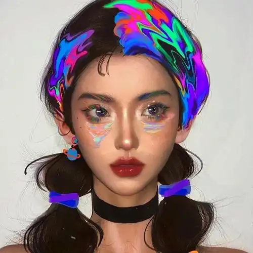 2020最火女生头像酷酷的嘻哈风