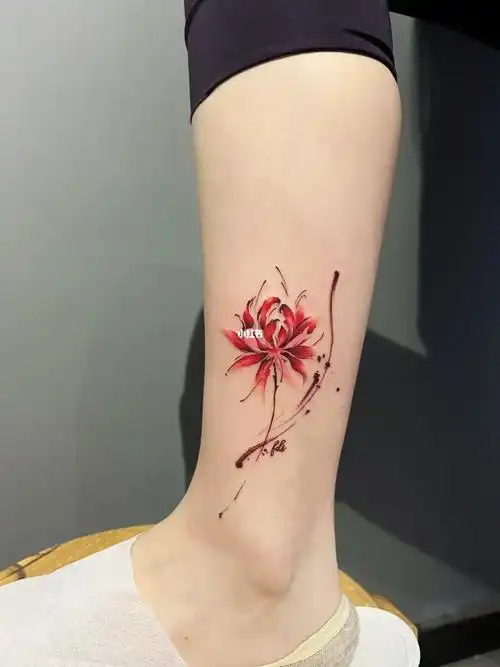 光谷纹身  #女生纹身  #纹身也清新  #我的纹身分享  #脚踝纹身