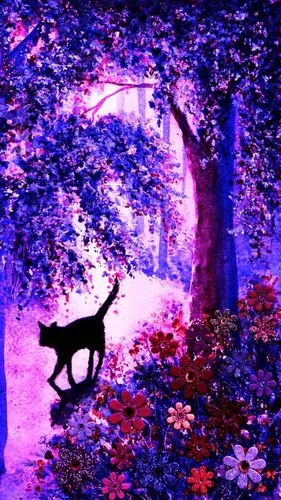 紫色壁纸也也也太太太太太太好看了