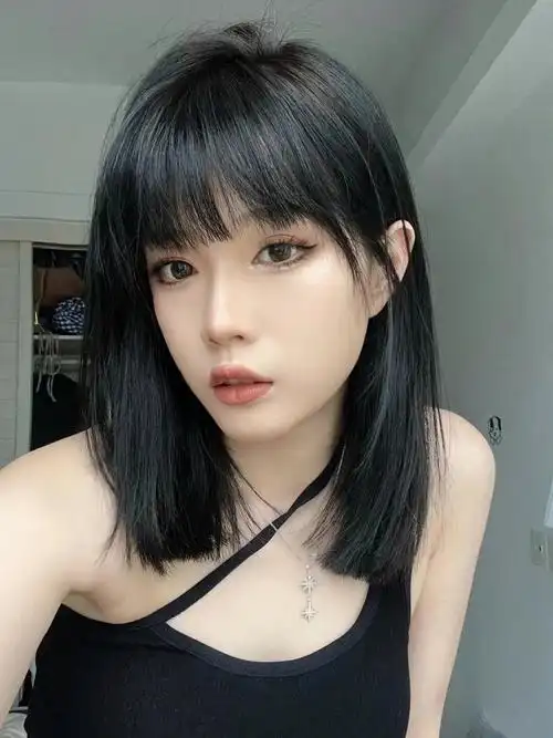 圆方脸女生很适合的甜酷锁骨发!减龄5-10岁|||脸长脸女生千万别错过!