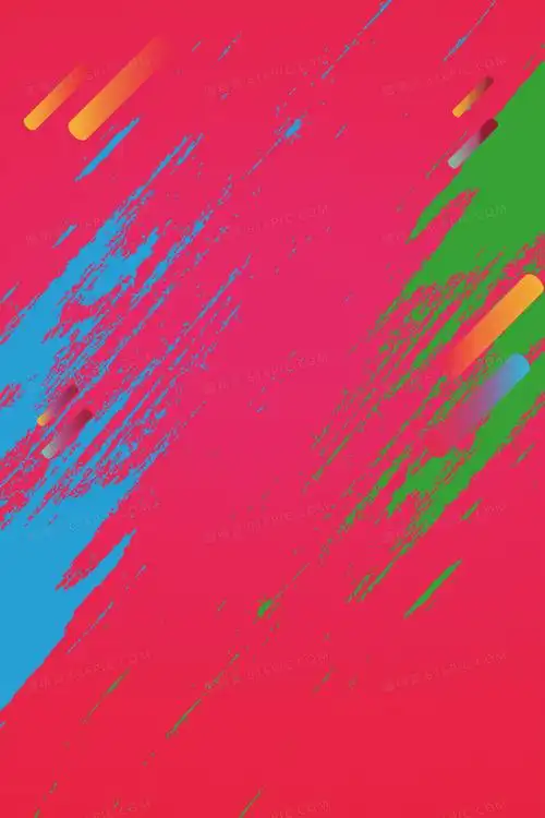 彩色喷绘海报背景