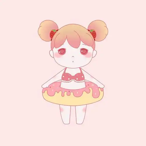 水果甜甜圈拟人