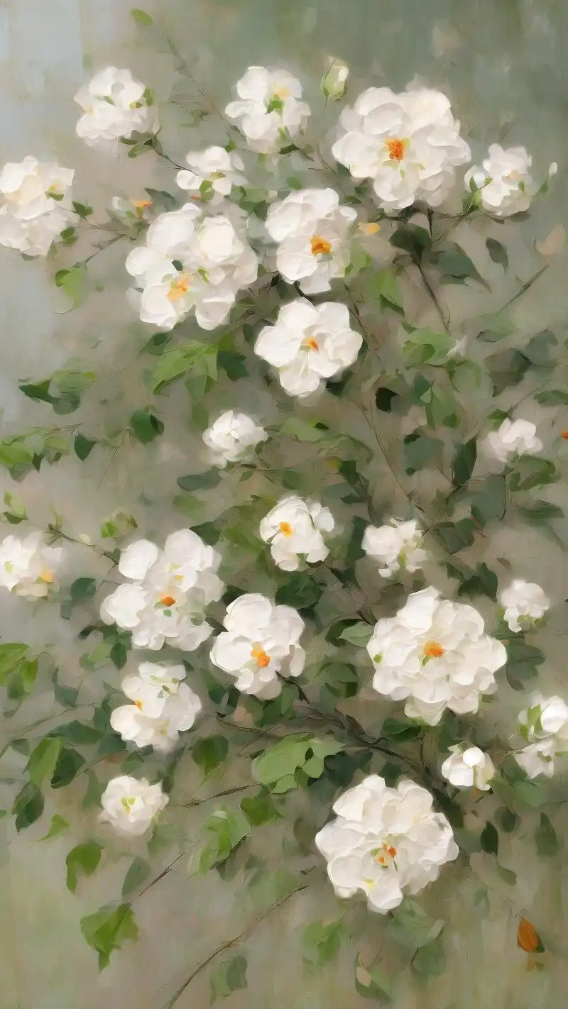唯美花草壁纸,清新简约超治愈94