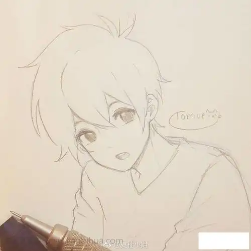 帅气动漫人物简笔画