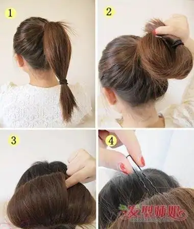 怎样挽头发简单好看简单挽头发的方法