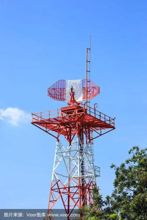 用于机场空中交通管制的雷达塔