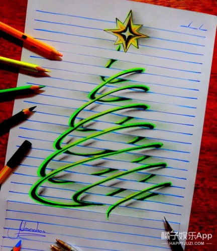 巴西16岁少年画的一组惊人3d素描立体画