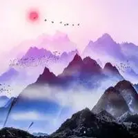 高山美景微信头像雄伟高山风景头像图片点击鼠标右键下载