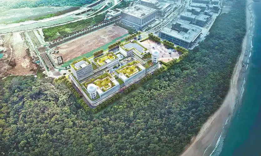 全球商业遥感卫星接收站网总部基地项目效果图羊城晚报讯 5月27日