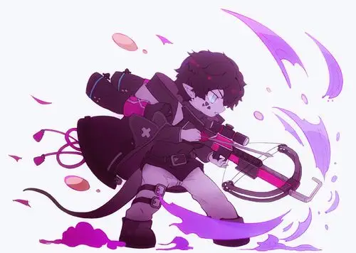 一位中门对狙的狂野男孩.