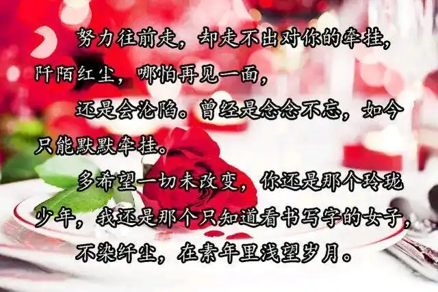 爱一个人有多深,念一个人有多痛,句句戳心的爱情话语