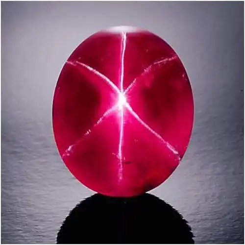 星光红宝石的鉴定