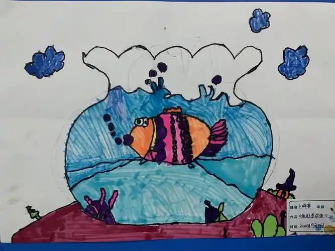 中级大班《鱼缸里的鱼》