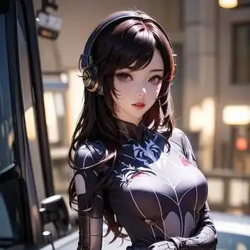 守望先锋dva 二次元少女美图 壁纸