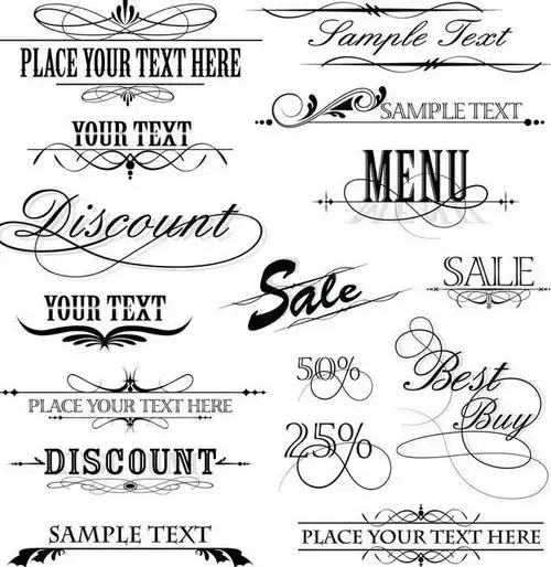 花式英文书法字体_手写英文花式字体