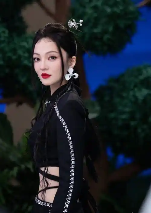 张韶涵女侠风新中式大片 编发造型独特帅气不失女性美_美感_美的_魅力