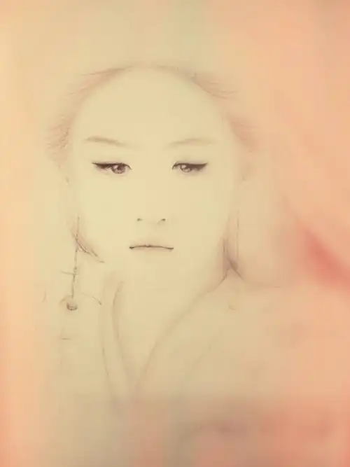 手绘 素描 刘亦菲 女神 仙剑奇侠传 赵灵儿