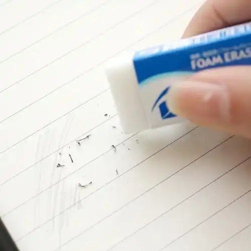 5个包邮 日本进口pilot百乐er-f6 擦铅笔泡沫橡皮擦干净细屑极少